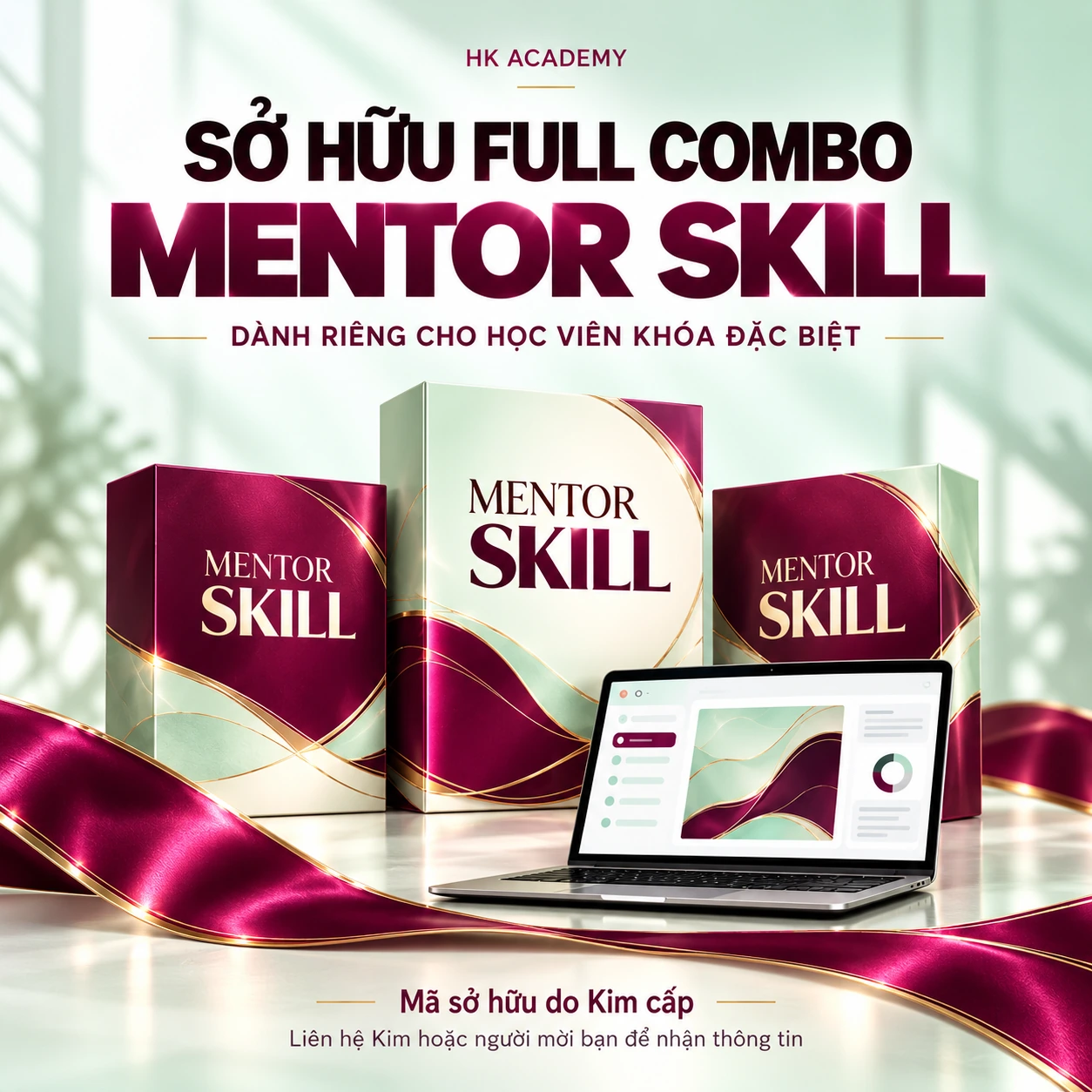 Sở hữu Full Combo Mentor Skill — dành riêng cho học viên khóa đặc biệt